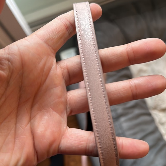 SAMARA Shoulder Bag Blush Pink Minimalist Everyday Purse Handbag Cute - Picture 4 of 4